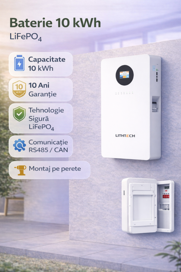 Baterie Lithtech 10 kWh