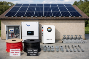 Sistem fotovoltaic 10 kW cu sistem de stocare 10 kWh
