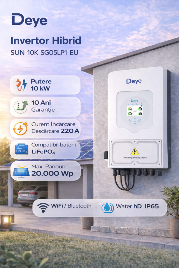 Invertor Deye 10 kWh