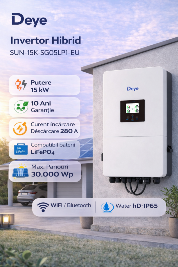 Invertor Deye 15 kWh