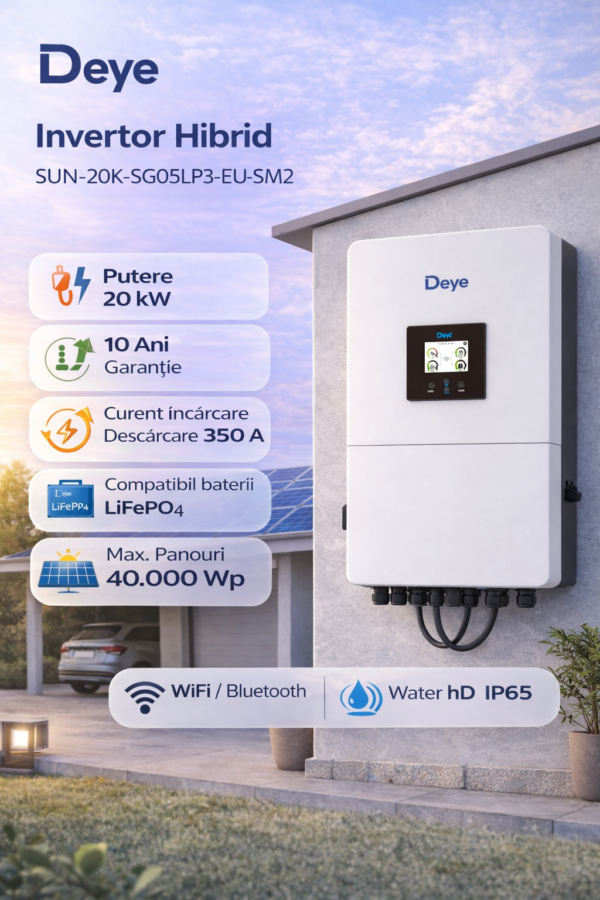 Invertor Deye 20 kWh