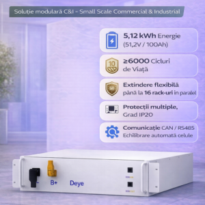 Baterii High Voltage DEYE – Seria BOS-G Pro