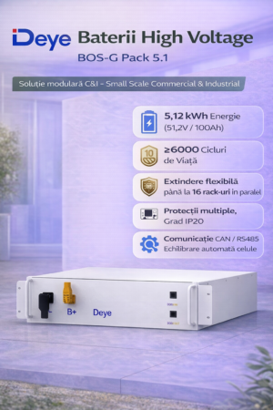 Baterii High Voltage DEYE – Seria BOS-G Pro